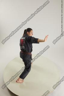 Ronda Kimono Fighting Pose